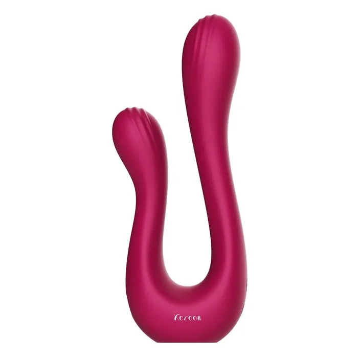 Vibrators Xocoon Xocoon Sync Sensation Dual Pleasure Vibrator Fuchsia