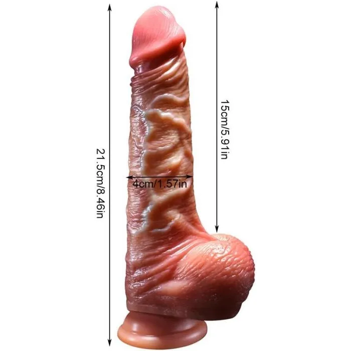 xeoxhoneyde Female Sex Toys SilikonDildo mit Vorhaut GPunktStimulation