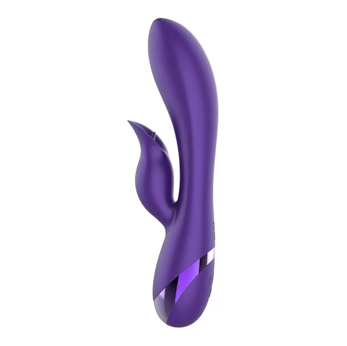 Xocoon Unchained Love Clit And GSpot Rabbit Vibrator Purple Xocoon Vibrators