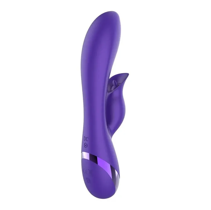 Xocoon Unchained Love Clit And GSpot Rabbit Vibrator Purple Xocoon Vibrators