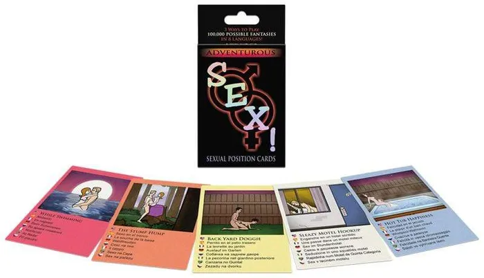 Adventurous Sex Card Game Kheper Games Couples