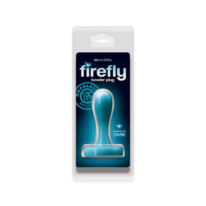 Anal Firefly Bowler Plug Blue Small nsnovelties