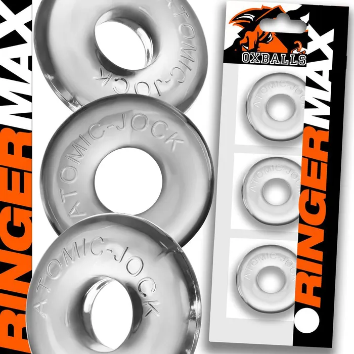 Anal Oxballs Ringer Max 3Pack Clear