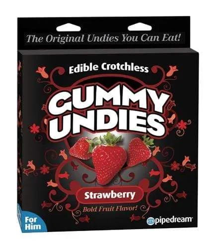 Anal Pipedream Gummy Undies for Him Strawberry