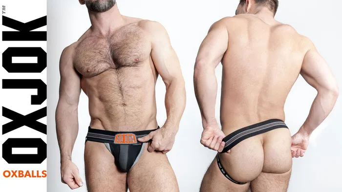 Bulger the Big Pouch Jock Black Iron Xl OXJok Dildos