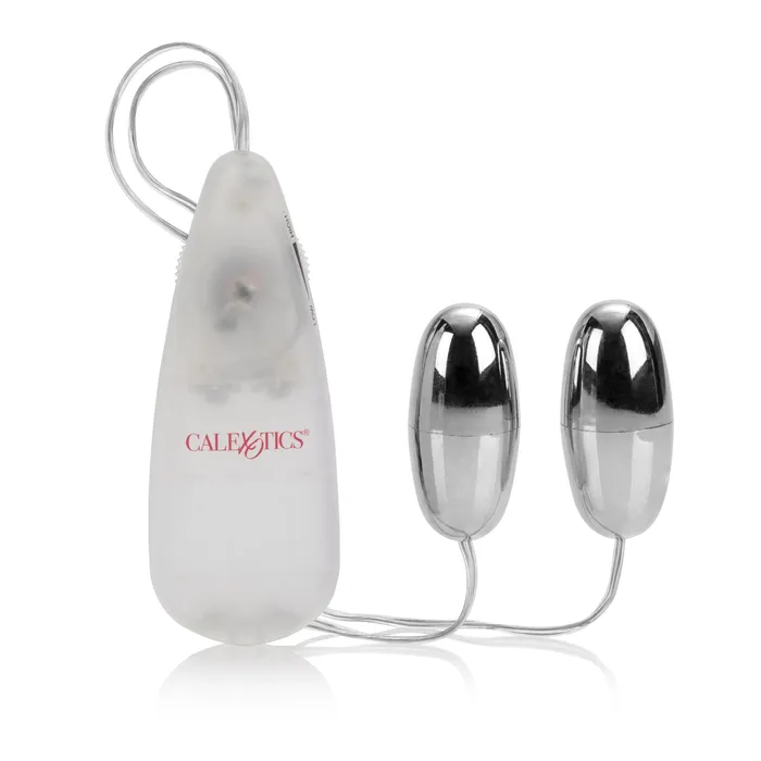 CalExotics Anal Pocket Exotics Vibrating Double Silver Bullets