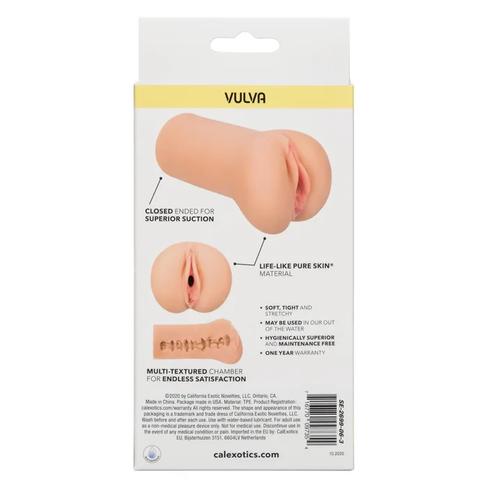 CalExotics Boundless Vulva Ivory Vibrators