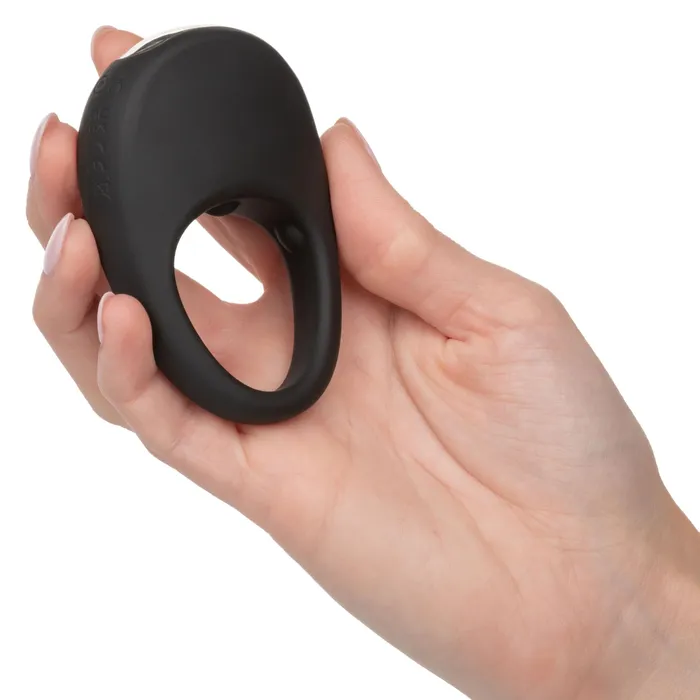 CalExotics Silicone Rechargeable Pleasure Ring Black Anal