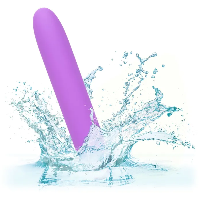 CalExotics Vibrators Bliss Liquid Silicone Mini G Vibe Purple