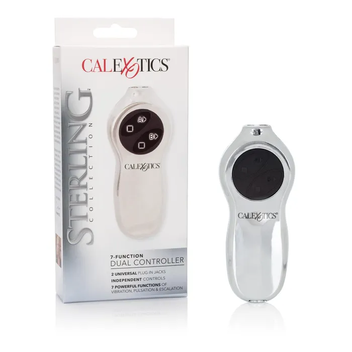 CalExotics Vibrators Sterling Collection 7Function Dual Controller