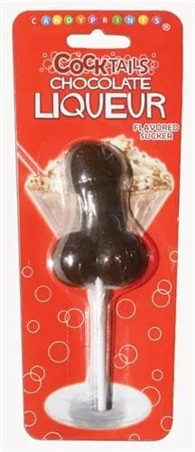 Chocolate Liqueur Cocktail Sucker Little Genie Vibrators