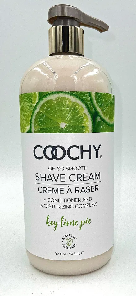 Coochy Shave Cream Key Lime Pie 32 Oz Classic Brands Vibrators