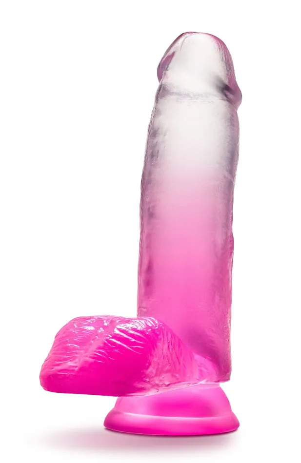 Dildos Blush Novelties B Yours Sugar Magnolia 7 Inch Dildo Fuchsia