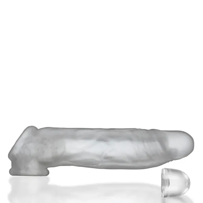 Dildos Oxballs Dicker UltraSlim Cocksheath Clear Ice