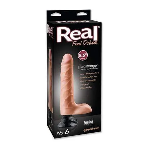 Dildos Real Feel Deluxe no6 85Inch Flesh Pipedream