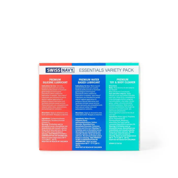 Enhancers MD Science Lab Swiss Navy Essentials Variety Pack 31oz