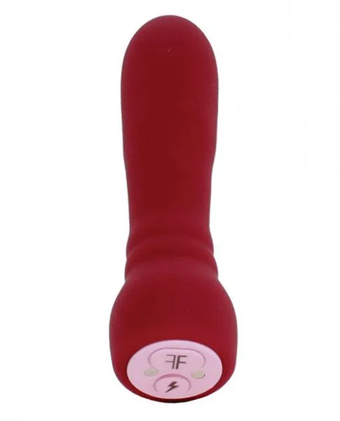 Femmefunn Booster Bullet Vibrator Maroon Brownish Red Vvole llc Female Sex Toys