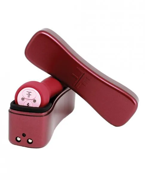 Femmefunn Booster Bullet Vibrator Maroon Brownish Red Vvole llc Female Sex Toys