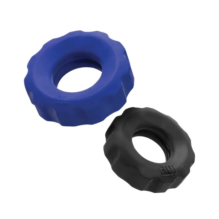 Hunky Junk Male Sex Toys Hunky Junk Cog Ring 2 Size Double Pack