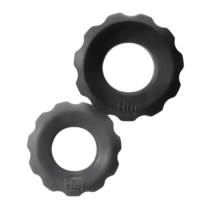 Hunky Junk Male Sex Toys Hunky Junk Cog Ring 2 Size Double Pack