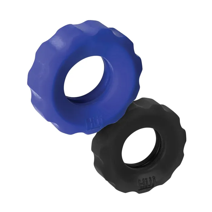 Hunky Junk Male Sex Toys Hunky Junk Cog Ring 2 Size Double Pack