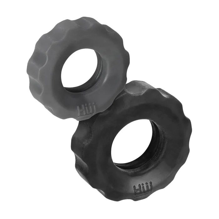 Hunky Junk Male Sex Toys Hunky Junk Cog Ring 2 Size Double Pack