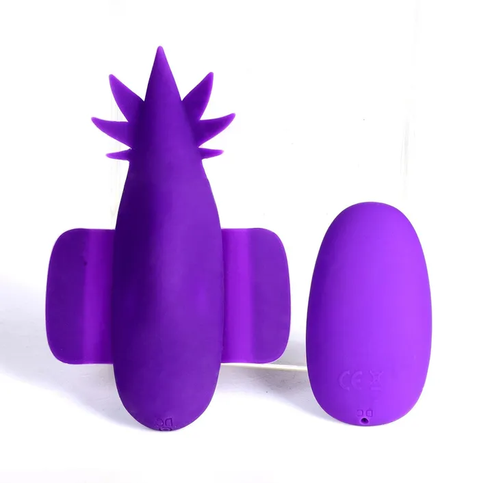 Maia Toys Female Sex Toys Sativa 10Function Remote Control Panty Vibrator 420 Series Purple