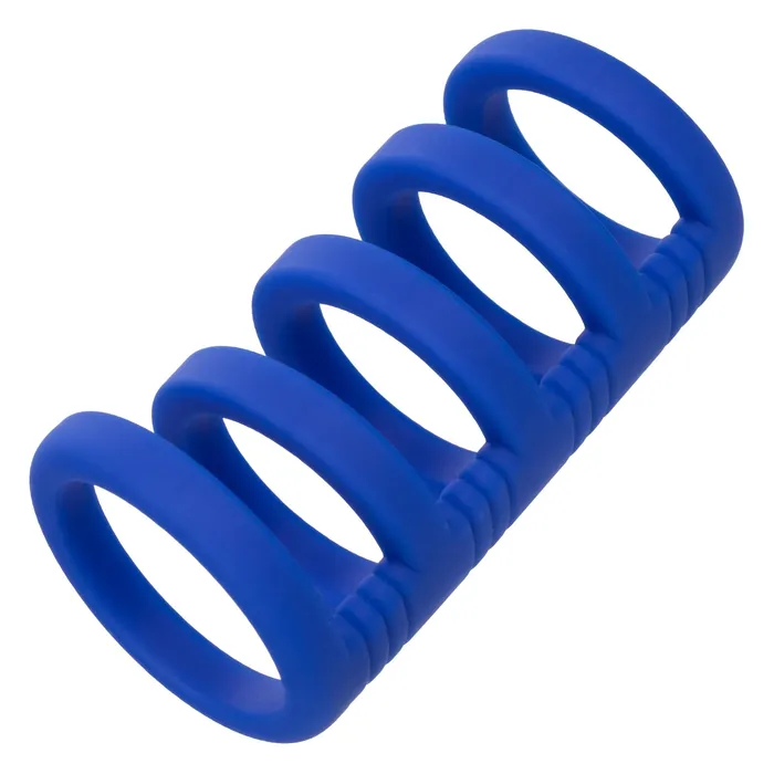 Male Sex Toys Admiral Xtreme Cock Cage Blue CalExotics