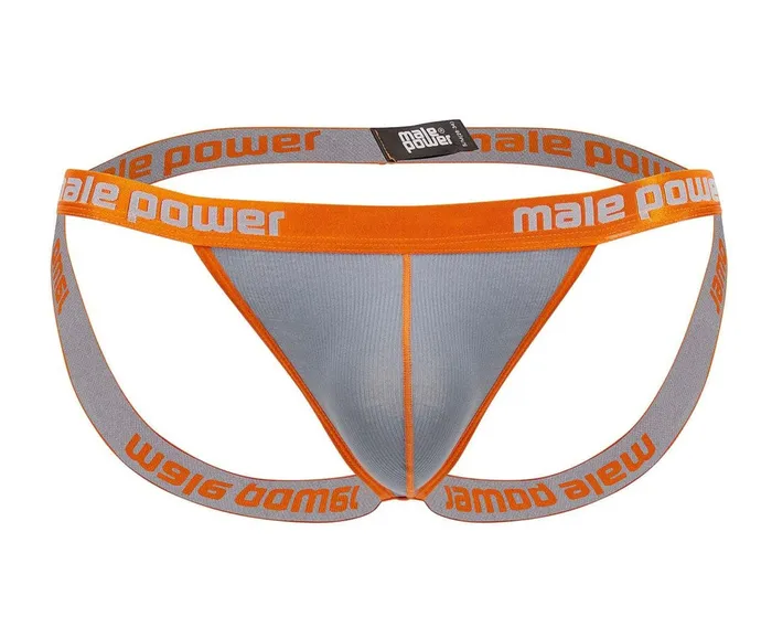 Male Sex Toys Casanova Uplift Jock LargexLarge Gray Male Power