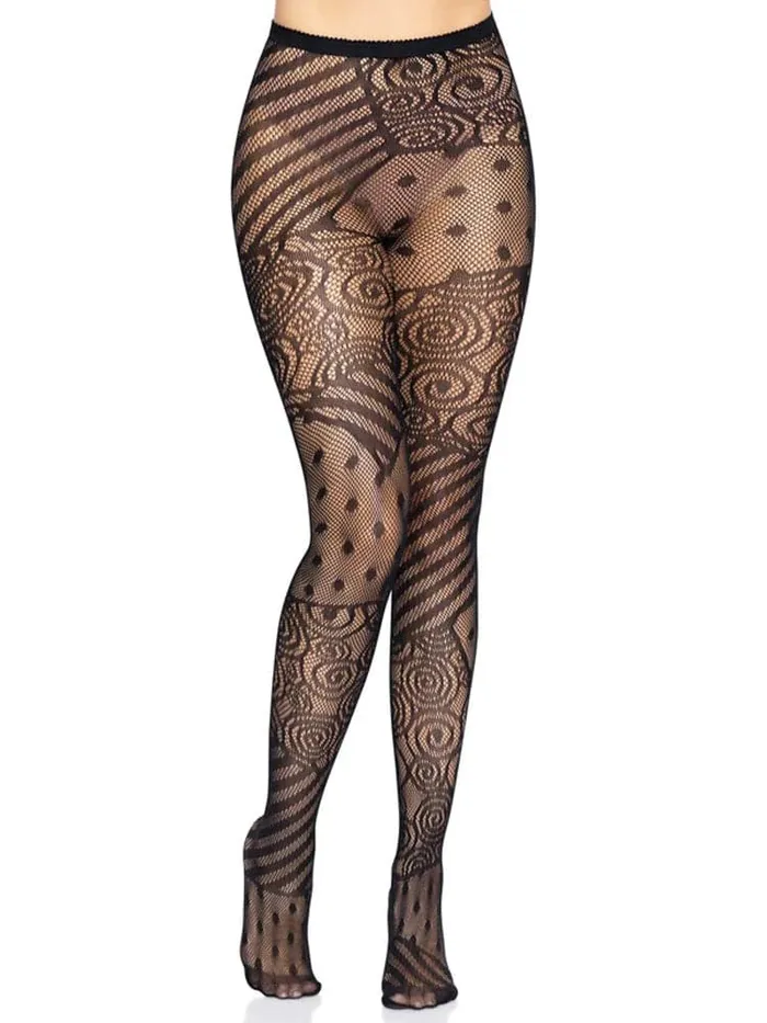 Male Sex Toys Leg Avenue Doll Net Tights One Size Black