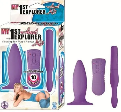 Nasstoys My 1st Anal Explorer Kit Lavender Anal