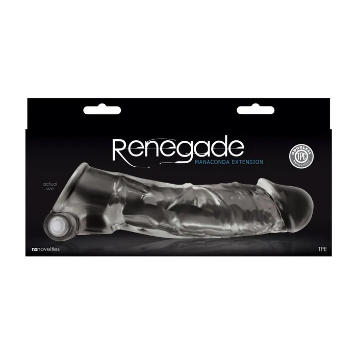 nsnovelties Anal Renegade Manaconda Clear