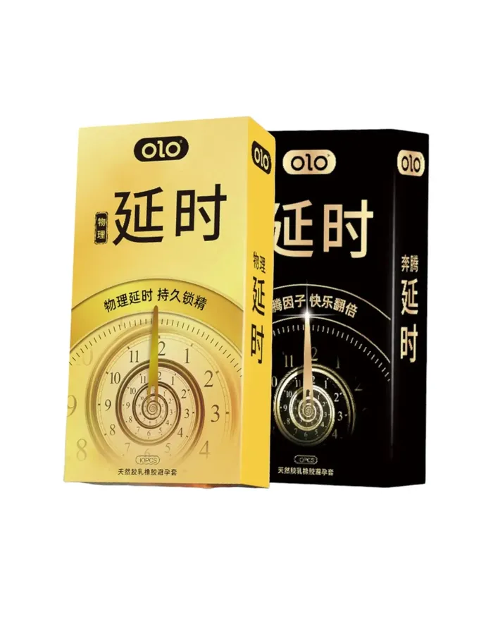 OlO Ultra Delay Condom Noon Midnight NyoKii Female Sex Toys