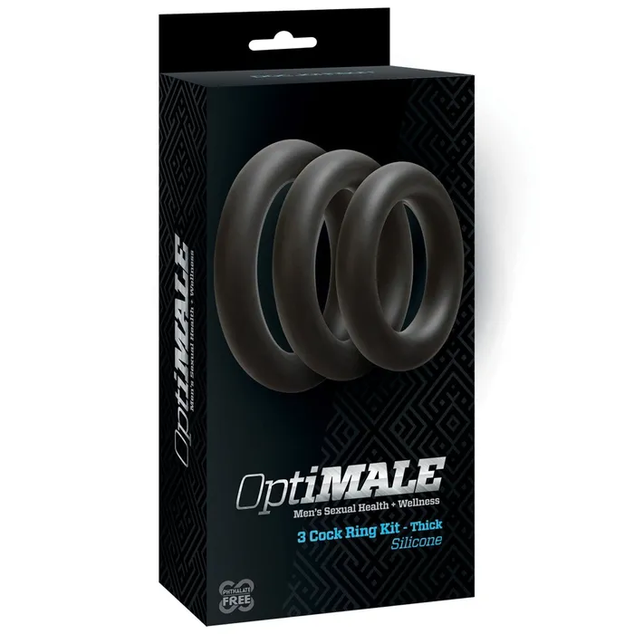 OptiMale C Ring Kit Thick Adams Toy Box Couples