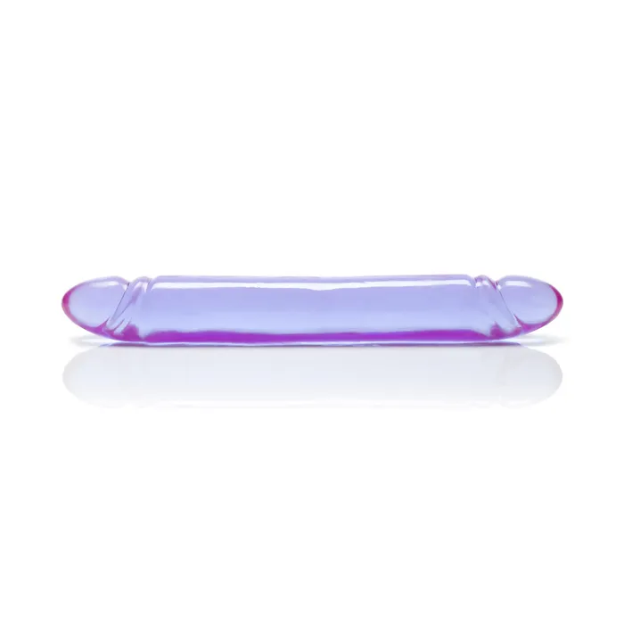 Reflective Gel Smooth Double Dong 12 Inches CalExotics Dildos