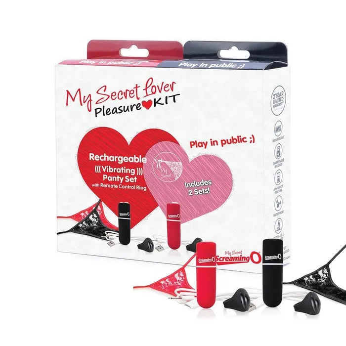 Screaming O Female Sex Toys 2020 My Secret Lover Kit Panty Panty