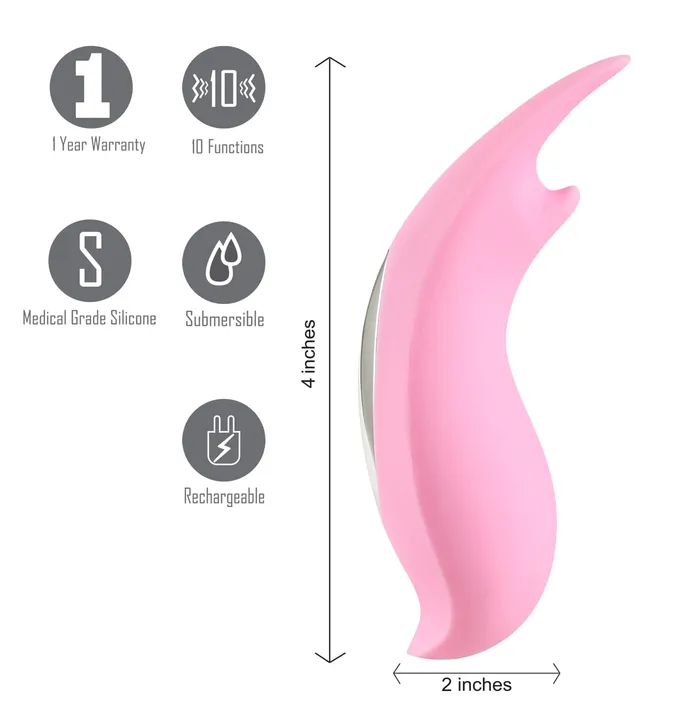 Sera Clitoral Layon Bullet Vibrator Pink Maia Toys Female Sex Toys