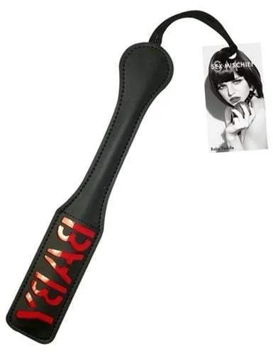 Sportsheets 12 Inch Leather Impression Paddle Baby Anal