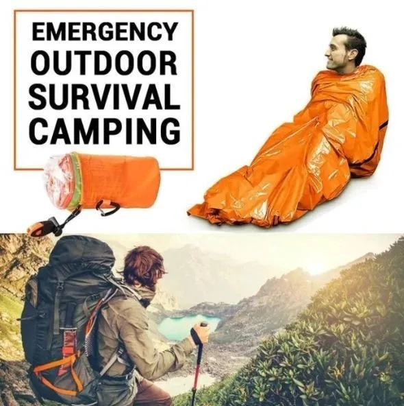 Vibrators Emergency Camping Thermal Sleeping Bag 3ZToyBox