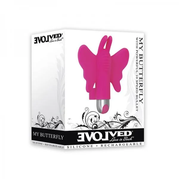 Vibrators Evolved Novelties Evolved My Butterfly Pink