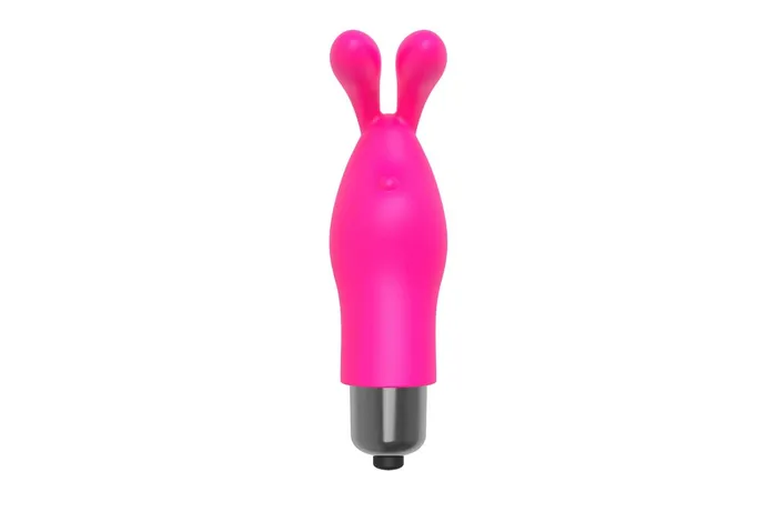 Vibrators Icon Brands The 9s Flirt Bunny Finger Vibrator Pink