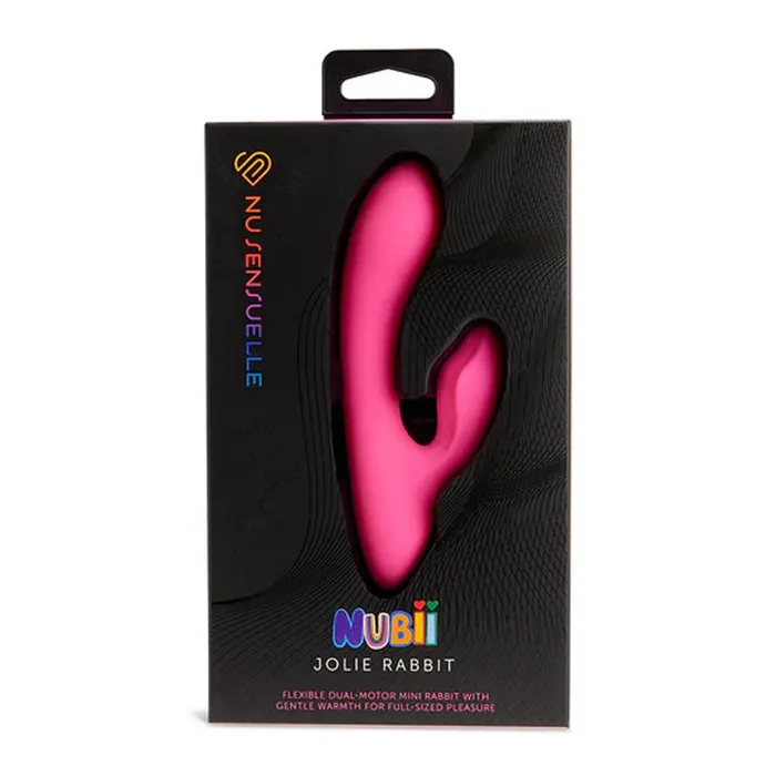 Vibrators Nu Sensuelle Nu Sensuelle Nubii Jolie Mini Rabbit Pink