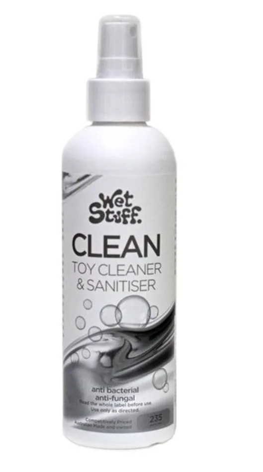 Vibrators Wet Stuff Clean Spray Mist 235g Wet Stuff