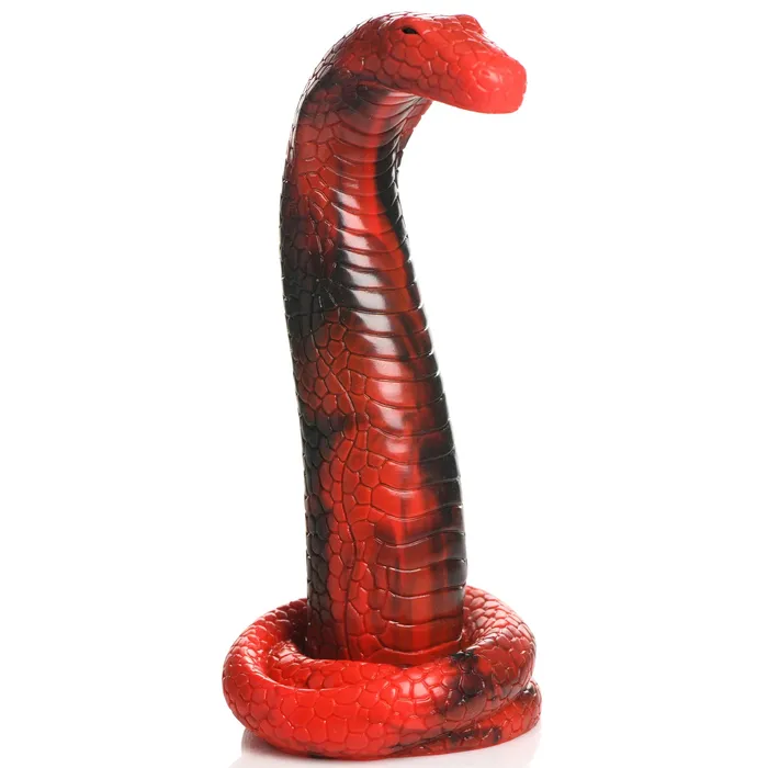 XR Brands Creature Cocks Dildos King Cobra King Cobra Silicone Dildo Red