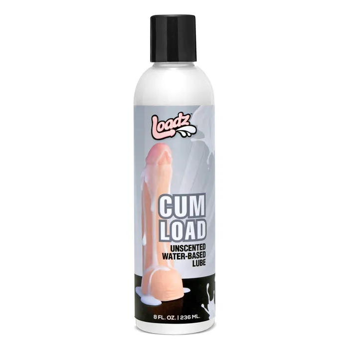 XR Brands Loadz Vibrators Loadz Cum Load Unscented WaterBased Lube 8 Fl Oz