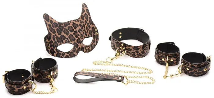 XR Brands Master Series Couples Wild Sex 7 Piece Bondage Set Brown XR Brands Master Series Couples Wild Sex 7 Piece Bondage Set Brown