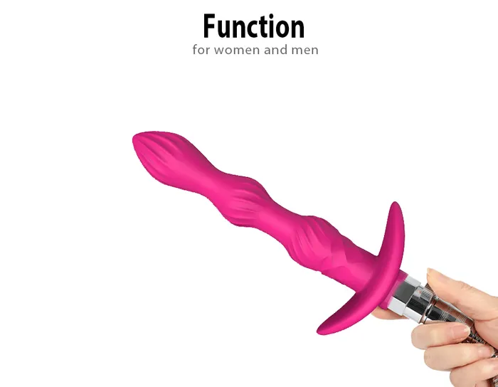 Anal Javaughn69ways New Anal Beads Butt Plug Vibrator for Men Female