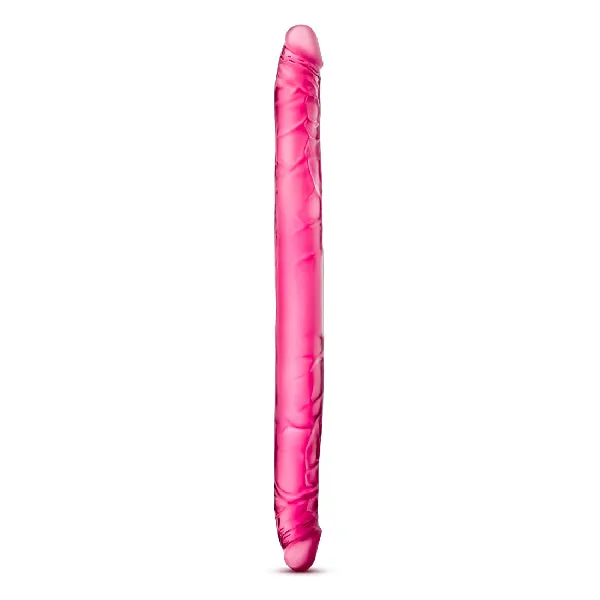 Blush B Yours Double Dildo Pink 16in Dildos