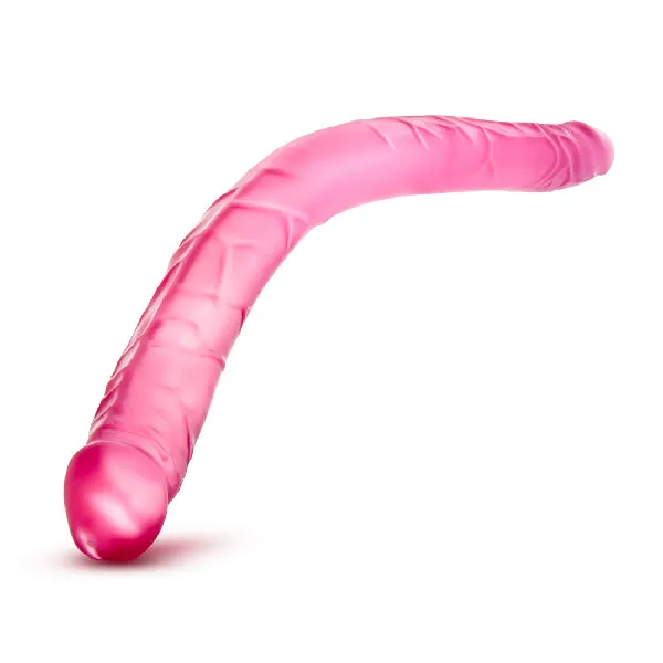 Blush B Yours Double Dildo Pink 16in Dildos