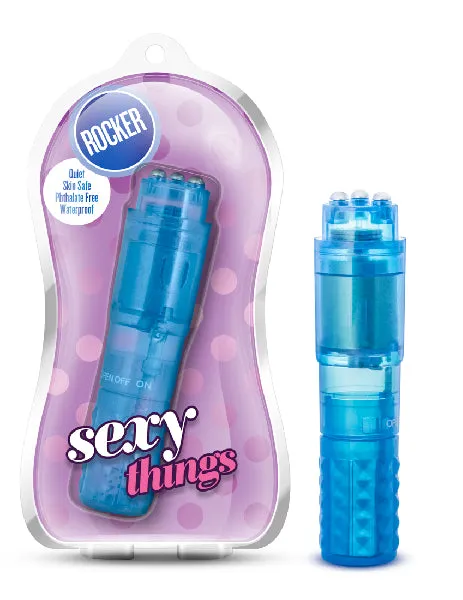 Blush Vibrators Sexy Things Rocker Blue